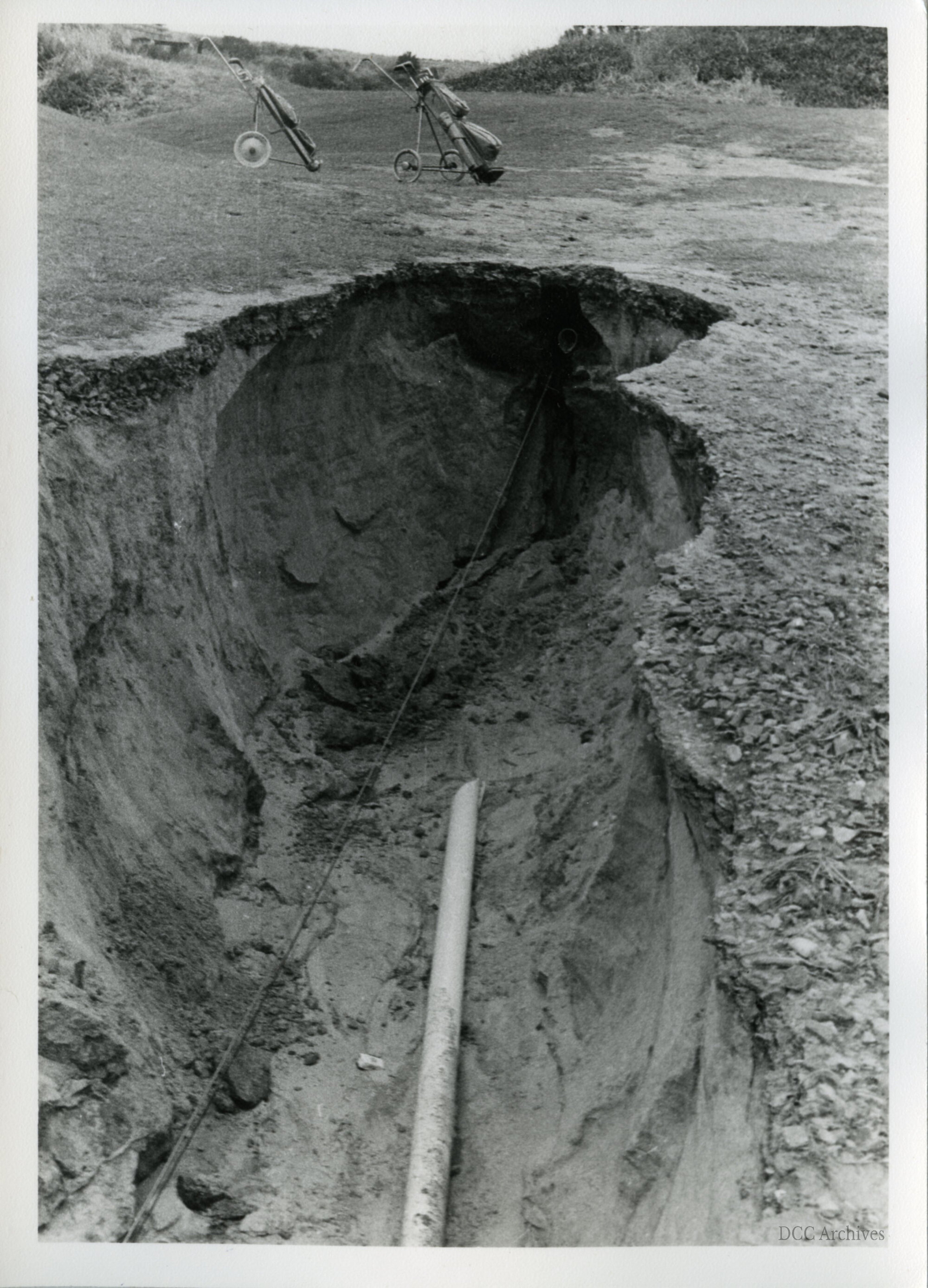 Chisholm Park Golf Links Damage