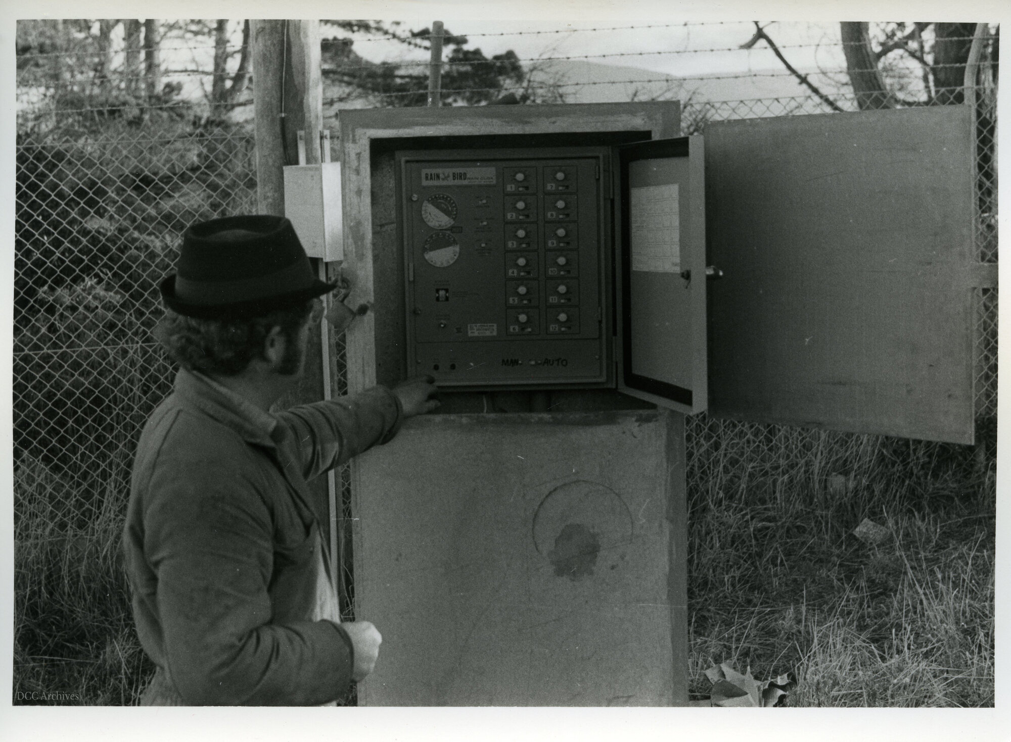 Chisholm Park Golf Links Watering System Switchboard