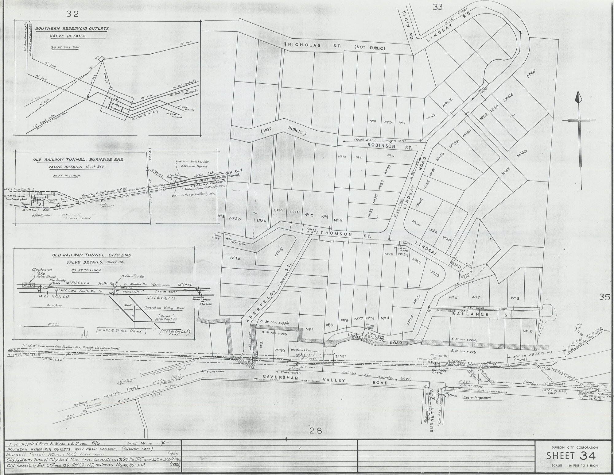 Southern Reservoir New Valve Layout