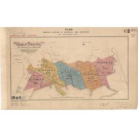 Dunedin Drainage and Sewerage Board Plans showing System of Drainage and Sewerage for City