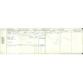 Electricity Department Connection Record - Townley Road Green Island