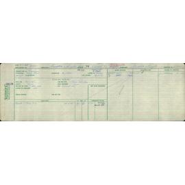Electricity Department Connection Record - Viscount Road Waldronville