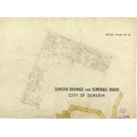 Dunedin Drainage & Sewerage Board House Connection Plan S109