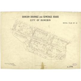 Dunedin Drainage & Sewerage Board House Connection Plan S110