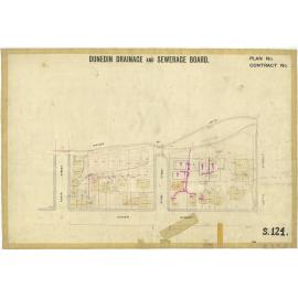 Dunedin Drainage & Sewerage Board House Connection Plan S124