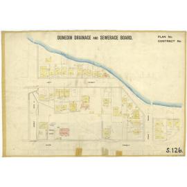 Dunedin Drainage & Sewerage Board House Connection Plan S126