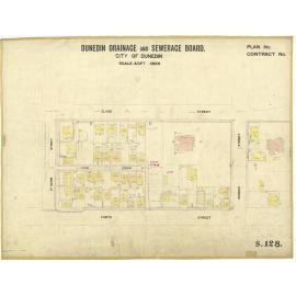 Dunedin Drainage & Sewerage Board House Connection Plan S128