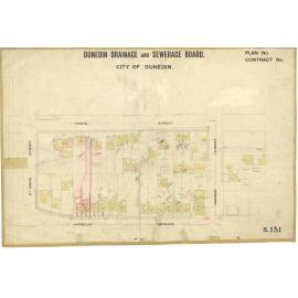 Dunedin Drainage & Sewerage Board House Connection Plan S131