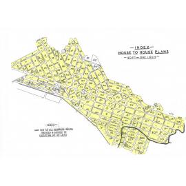 Dunedin Drainage & Sewerage Board House Connection Plan Index