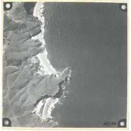 Otago Peninsula Aerial Photograph - Pipikaretu Beach