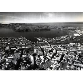 Aerial Photograph Showing Steamer Basin Area
