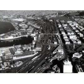Aerial View of Cumberland Street Overbridge