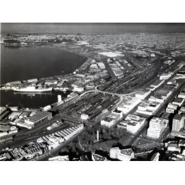 Aerial View of Cumberland Street Overbridge