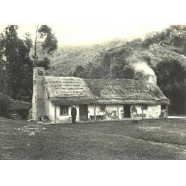 Alan Boyd & a Thatched Roof House