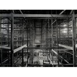 Dunedin Town Hall Interior Construction