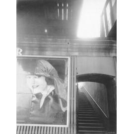 Advertising on Kensington Overbridge