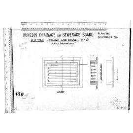 MUD TANK - FRAME AND COVER - No.2