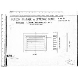 MUD TANK - FRAME AND COVER - No.2