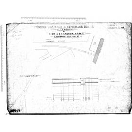 EXTENSION OF  HIGH ST & ST ANDREW STREET - STORM WATER CULVERT