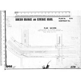 PLAN SHEWING - CONNECTION TO STORM WATER FROM MUDTANK ERECTED BY CORPORATION