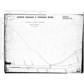 STORM WATER CONDUIT - NORTH ROAD
