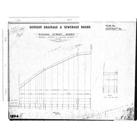 DUNCAN STREET SEWER - BROWMN STREET TO ARTHUR STREET