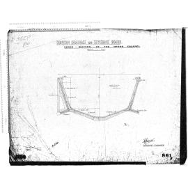 CROSS - SECTION OF THE OPOHO CHANNEL