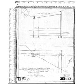 PLAN OF PROPOSED 9" STORM WATER DRAIN FROM TOP END GRANDVIEW CRES TO EXISTING 12" CULVERT IN SIGNAL HILL RD.