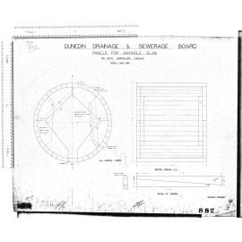 PANELS FOR MANHOLE SLAB - 20" CIRCULAR FRAME