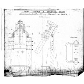 ARRANGEMENT OF PILE DRIVING ATTACHMENT ON BEARCAT