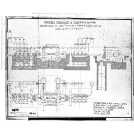 ARRANGEMENT OF 2-21" INVINCIBLE PUMPS & DIESEL ENGINES