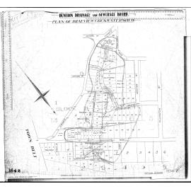 PLAN OF BRAEVIEW CRES. WATERSHED