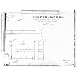 GREAT KING ST - BETWEEN UNION & ST DAVID ST'S - RIDER SEWER ALONG WESTERN FOOTPATH