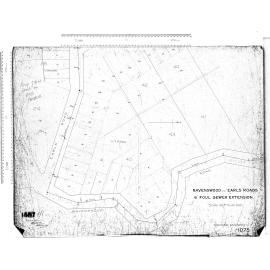RAVENSWOOD AND EARLS ROADS 6" FOUL SEWER EXTENSION