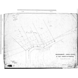 RAVENSWOOD AND EARLS ROADS 6" FOUL SEWER EXTENSION