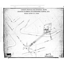 LOCATION ST ANDREW STR. STORMWATER PUMPING STN.
