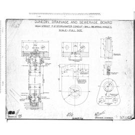 HIGH STREET 7'-3" STORMWATER CONDUIT - BALL - BEARING HINGES