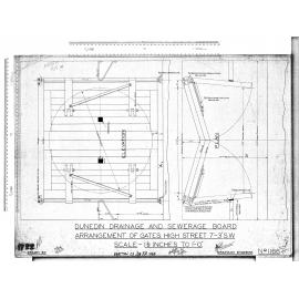 ARRANGEMENT OF GATES HIGH STREET 7'-3" S.W.