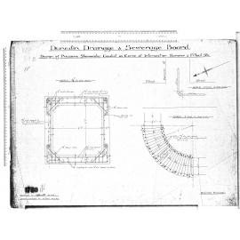 DESIGN OF PRESSURE STORMWATER CONDUIT ON CURVE AT INTERSECTION HANOVER & FILLEUL STS.