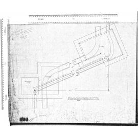 SKETCH OF SPECIAL MANHOLES AT CROSSINF OF HIGH STREET AT MELVILLE STREET SHEWING LAYOUT
