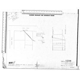 EVANS ST  STONE CULVERT