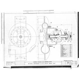 SECTIONAL ARRANGEMENT OF 9" V.S. SPECIAL SEWAGE PUMP