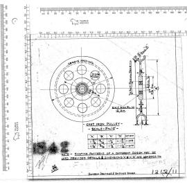 CAST IRON PULLY