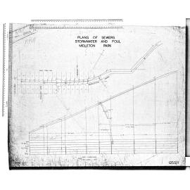 PLANS OF SEWERS STORMWATER AND FOUL MIDLETON PARK