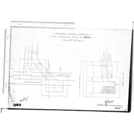 PROPOSED DOUBLE MANHOLE  INTERS MIDDLETON ROAD & MAREWA ST.