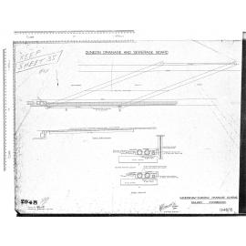 CAVERSHAM  -  KAIKORAI DRAINAGE SCHEME  RAILWAY OVERBRIDGE