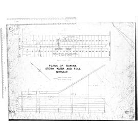 PLANS OF SEWERS STORM WATER & FOUL NITHVALE