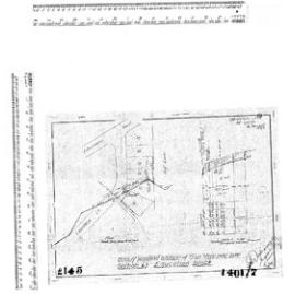 PLAN OF PROPOSED EXTENSION OF 15" STORMWATER SEWER  SECTION 65  EDUCATION BLOCK