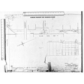 WHARF STREET (BIRCH STREET TO MANOR PLACE OUTLET) 9" STORMWATER SEWER