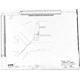 HERIOT ROW LOCATION OF STONE S.W. CULVERT